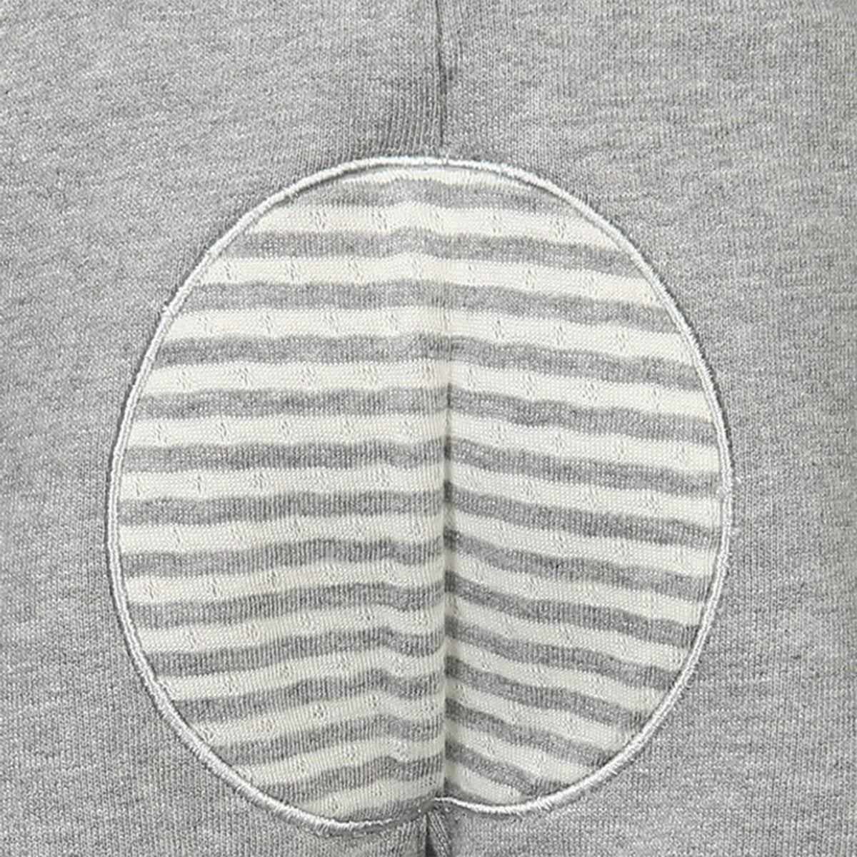 Bio Baby Jogginghose Grau – Bio-Baumwolle mit Komfortbund – Detailansicht 8