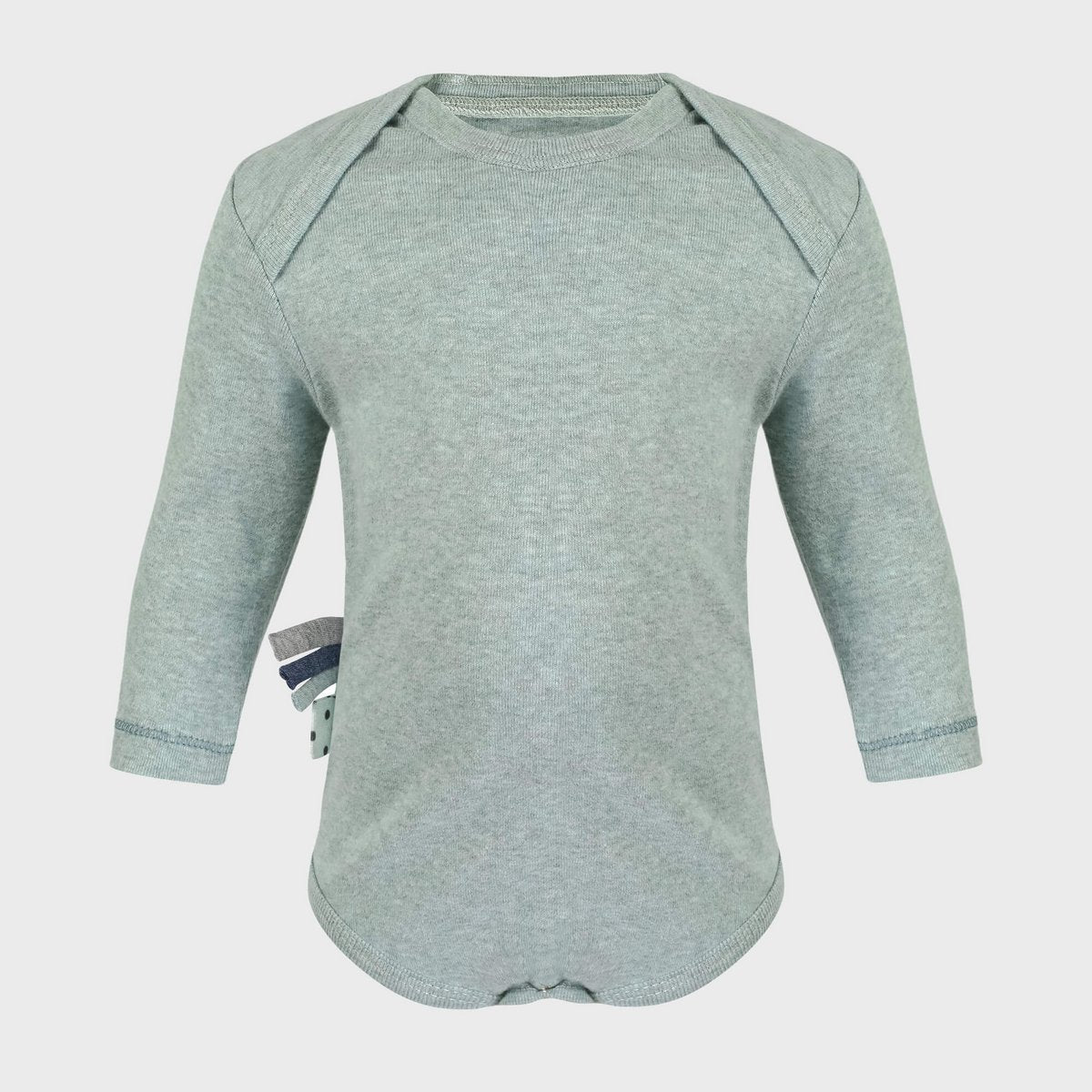 OrganicEra Bio-Baby-L/S-Body, Aqua