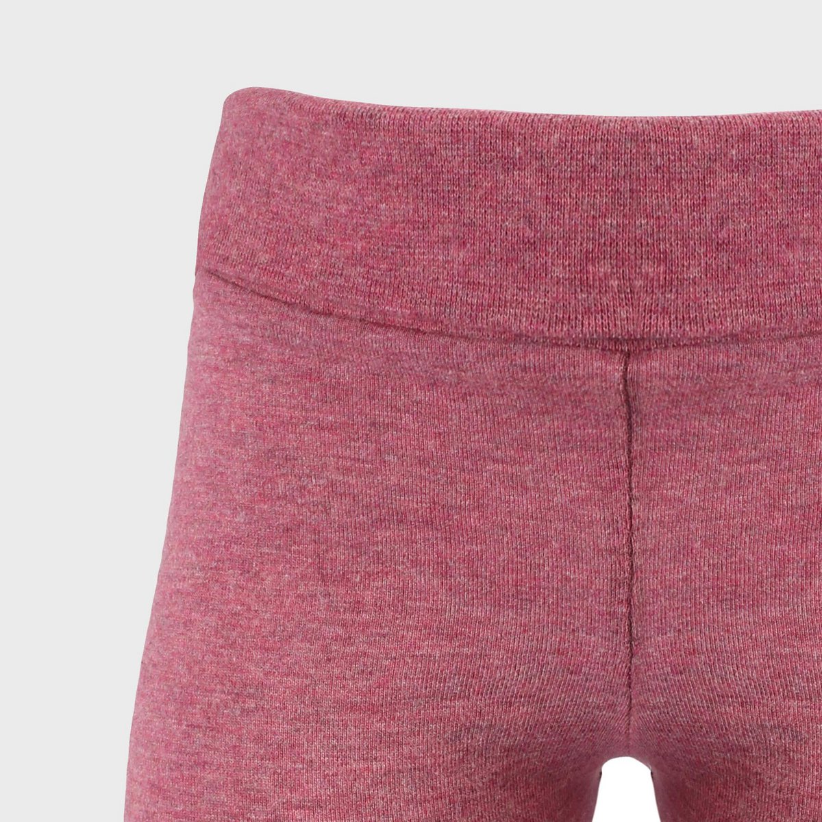 Bio Baby Leggings Bordeaux – Weiche Baumwoll Hose – Detailansicht 3