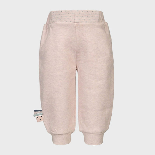 Bio Baby Jogginghose Rose – Bio-Baumwolle mit Komfort-Bund – Detailansicht 2
