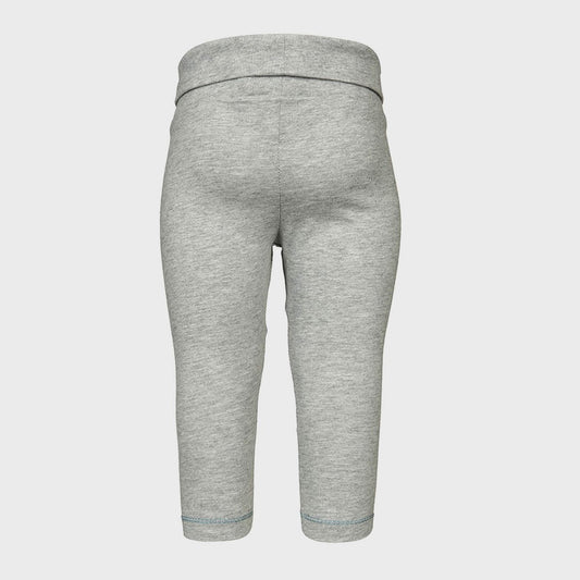 Weiche Bio-Baumwoll Baby Leggings Grau – Unisex – Detailansicht 2