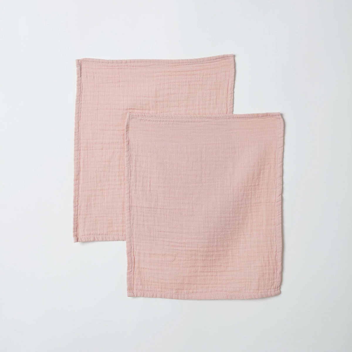 Bio-Musselin Wickelunterlage Rose – Faltbar & Saugfähig – Detailansicht 3