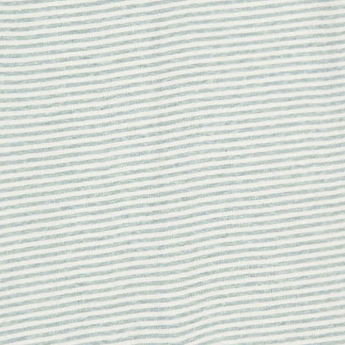 Bio Baby Strampler Aqua Gestreift – Gerippte Bio-Baumwolle – Detailansicht 5