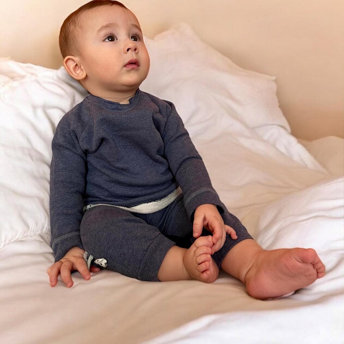 OrganicEra Bio-Baby-Sweatshirt, Indigo