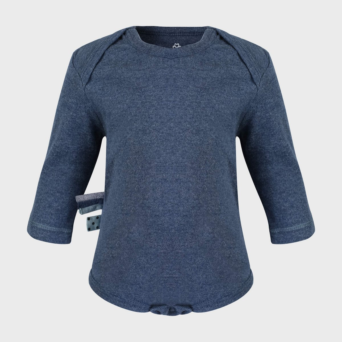 OrganicEra Bio-Baby-L/S-Body, Indigo