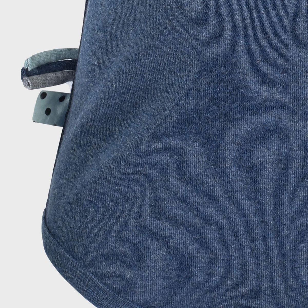 Body a maniche corte per neonati in cotone biologico Indigo – Morbido cotone biologico, confortevole & Elastico