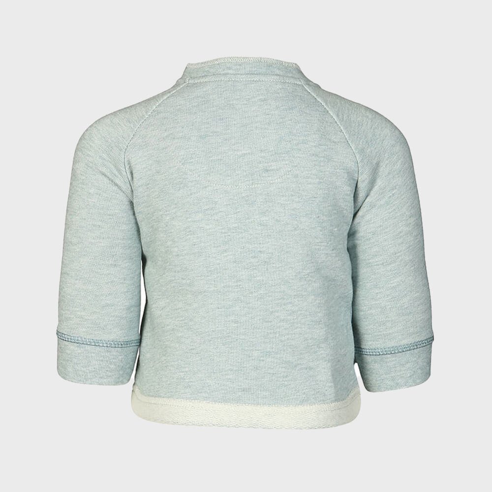 OrganicEra Bio-Baby-Sweatshirt, Aqua