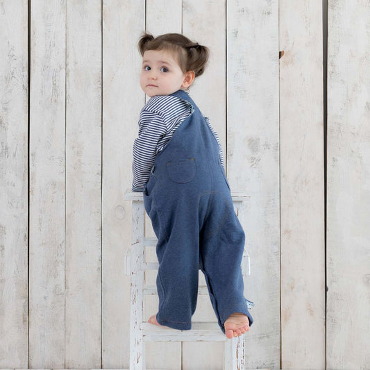 OrganicEra Bio-Baby-Latzhose, Indigo