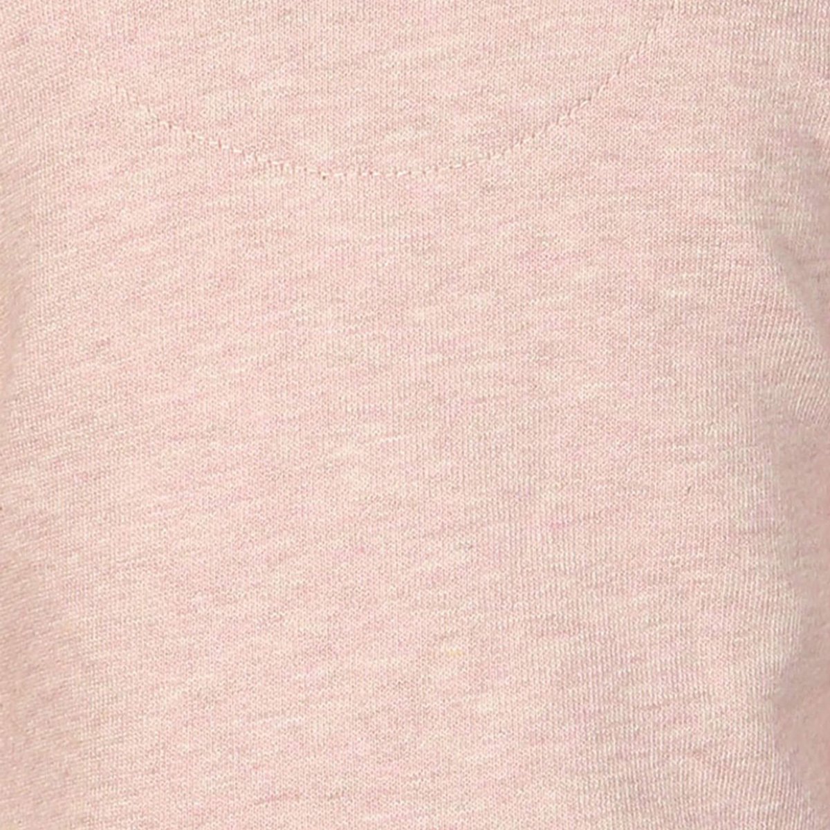 Bio Baby Sweatshirt Rosa Melange – Pullover mit Druckknöpfen – Detailansicht 3