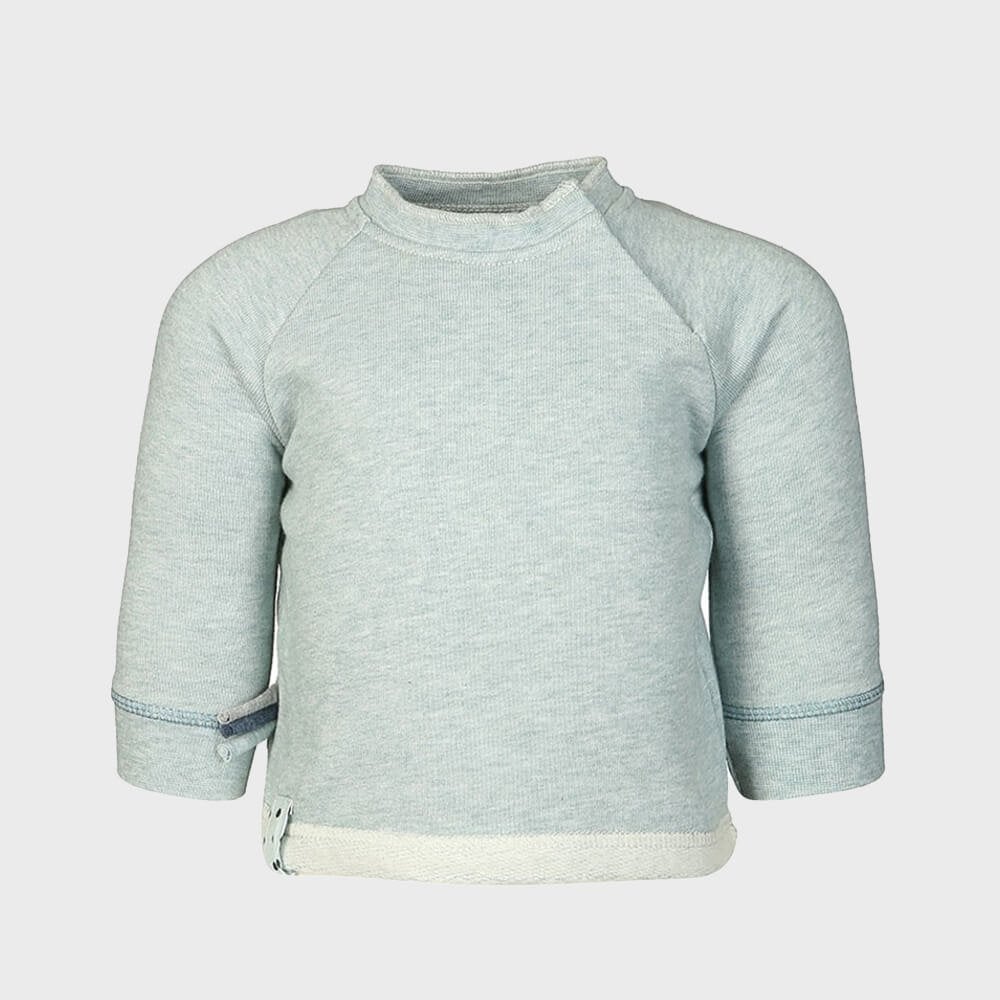 OrganicEra Bio-Baby-Sweatshirt, Aqua