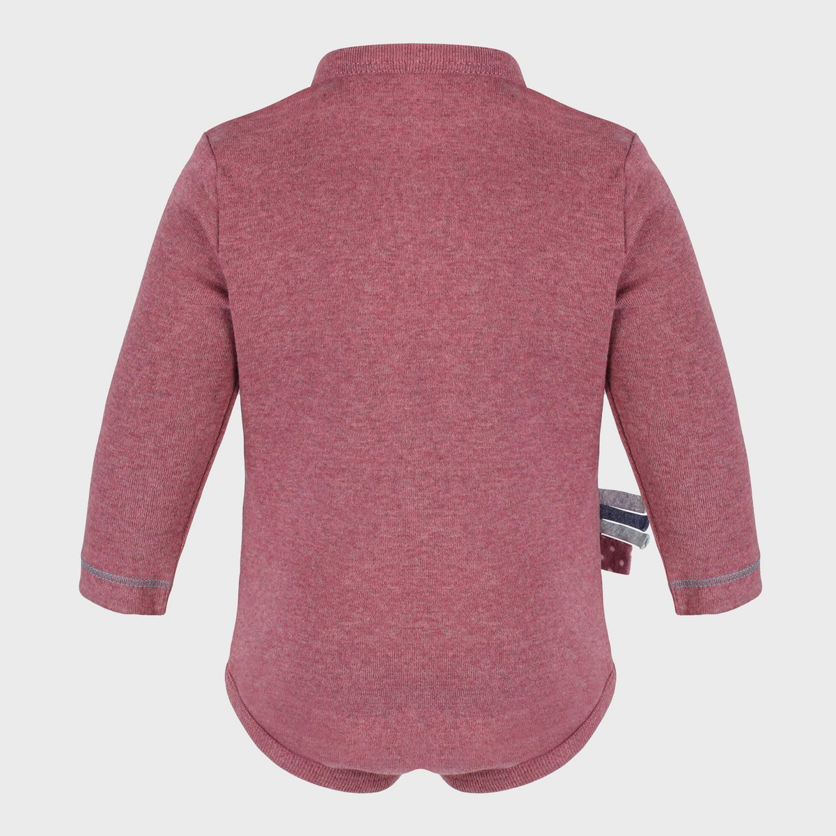 OrganicEra Bio-Baby-L/S-Body, Bordeaux