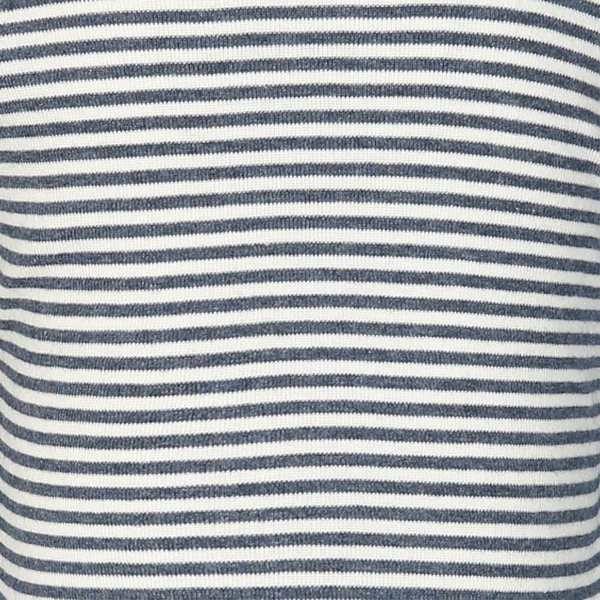 Bio Baby Kurzarm T-Shirt Indigo Gestreift – Bio-Baumwolle – Detailansicht 3