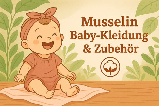 Musselin Baby & Kind: Der Stoff, der Weichheit neu definiert -Kleid für Mädchen, Decken & mehr.