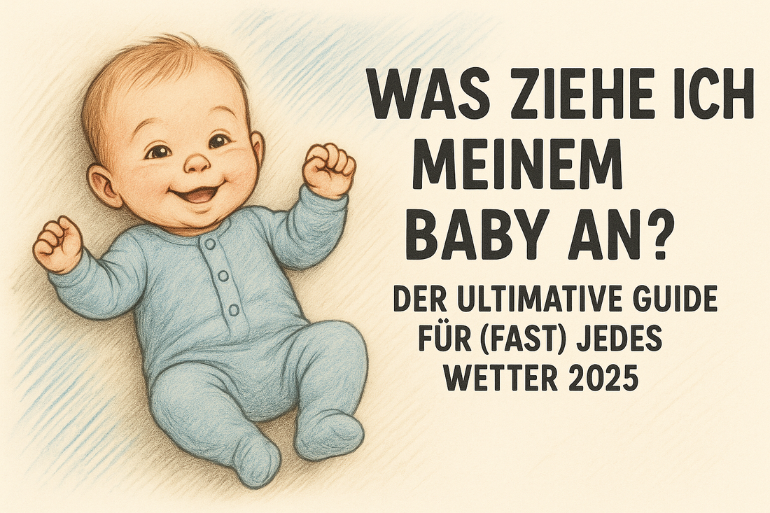 Was ziehe ich meinem Baby an? Der ultimative Guide für (fast) jedes Wetter