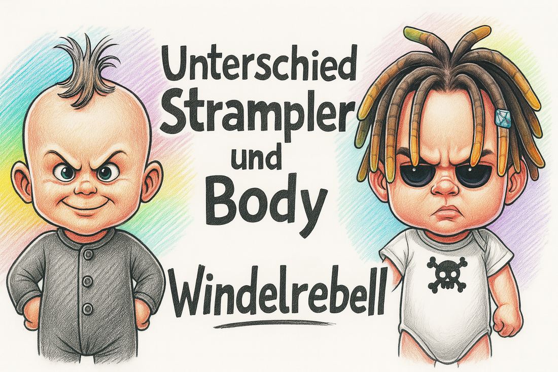 Was ist der unterschied zwischen Strampler und Body?