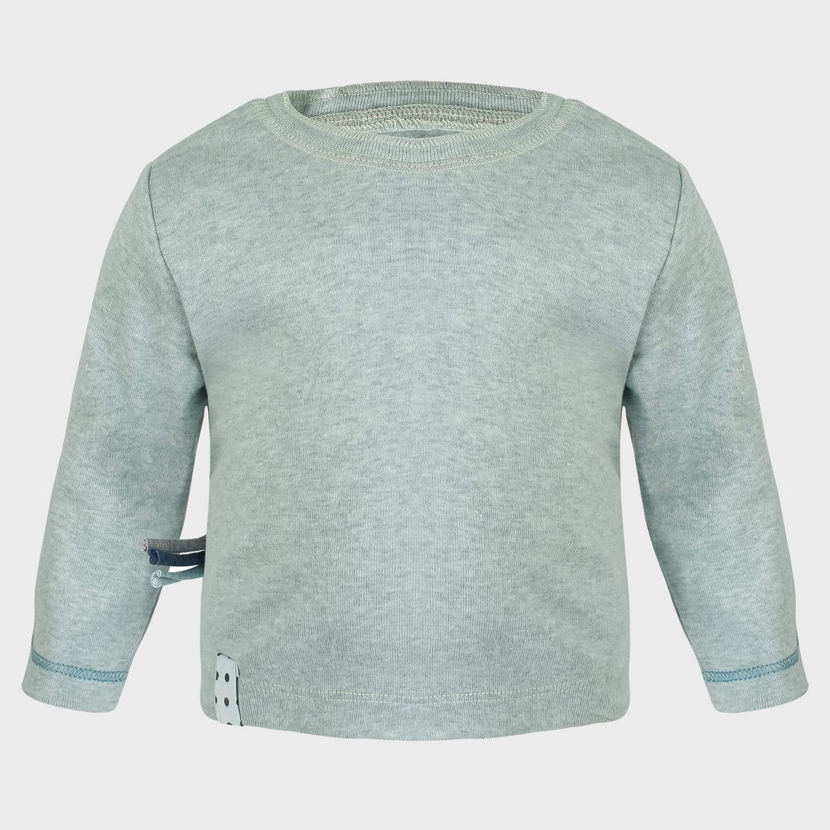 OrganicEra Organic Baby L/S T-Shirt, Aqua
