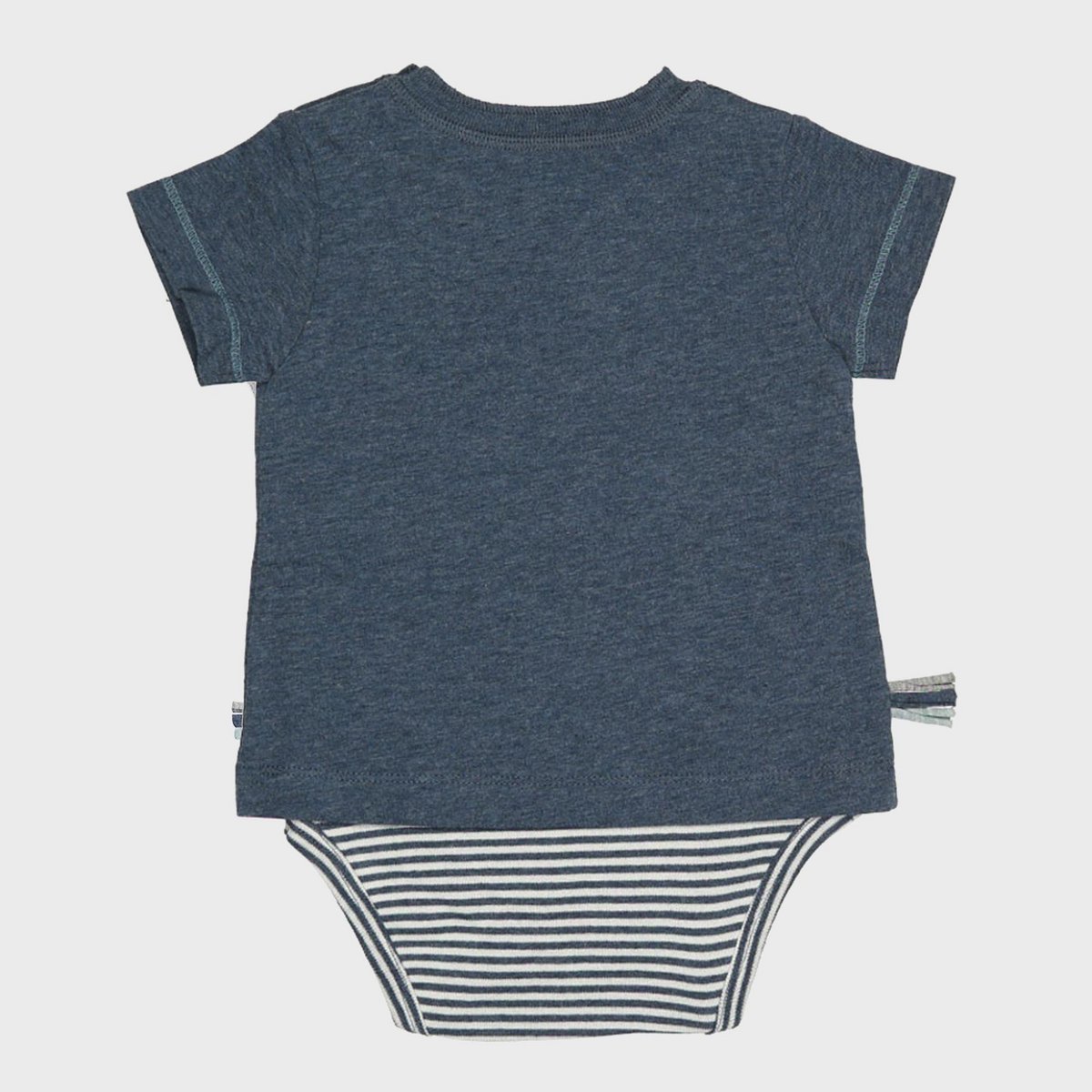 OrganicEra Organic Baby S/S T-Shirt Body, Indigo