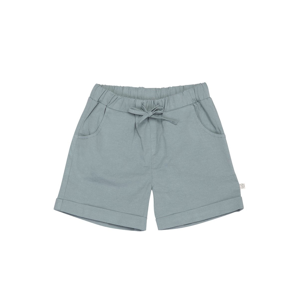 OrganicEra Shorts aus Bio-Gabardine, Blau