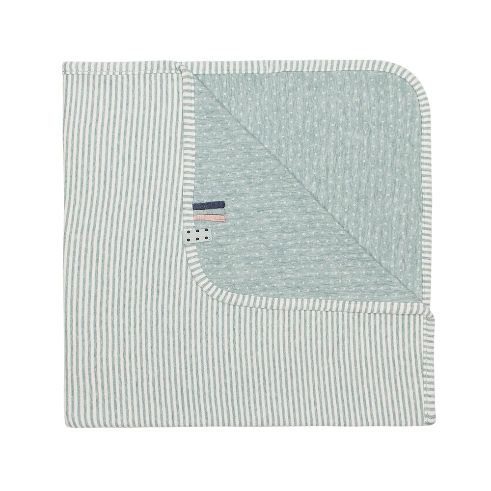 OrganicEra Bio-Babydecke, Aqua