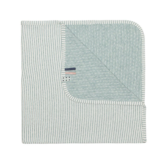 OrganicEra Bio-Babydecke, Aqua