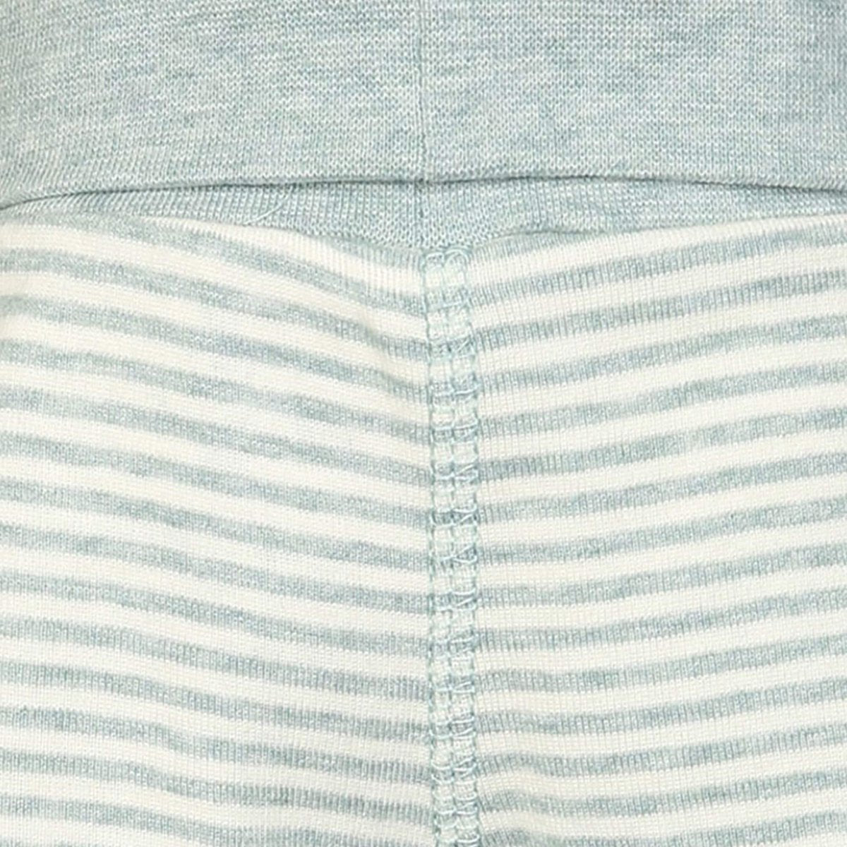 OrganicEra Bio-Baby-Shorts, Aqua gestreift
