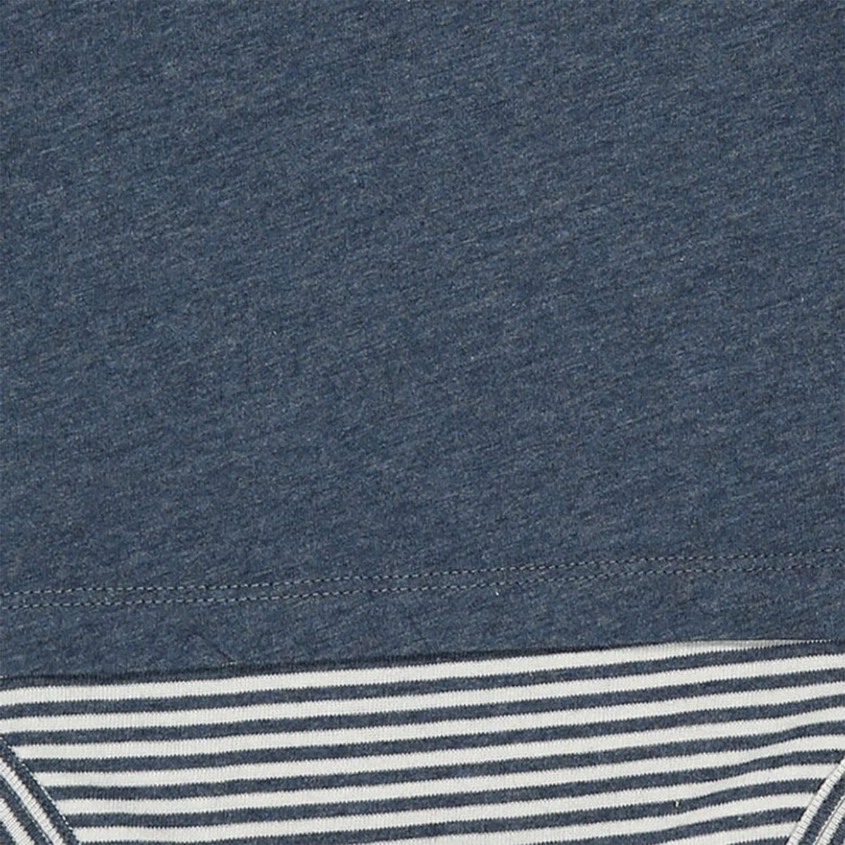 Body biologico a maniche lunghe per bebè indaco melange | Design 2 in 1 realizzato in cotone biologico