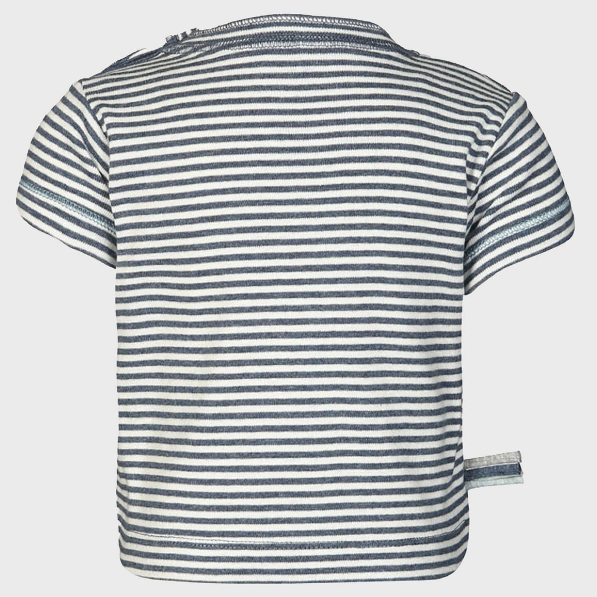 OrganicEra Organic Baby S/S T-Shirt, Indigo gestreift