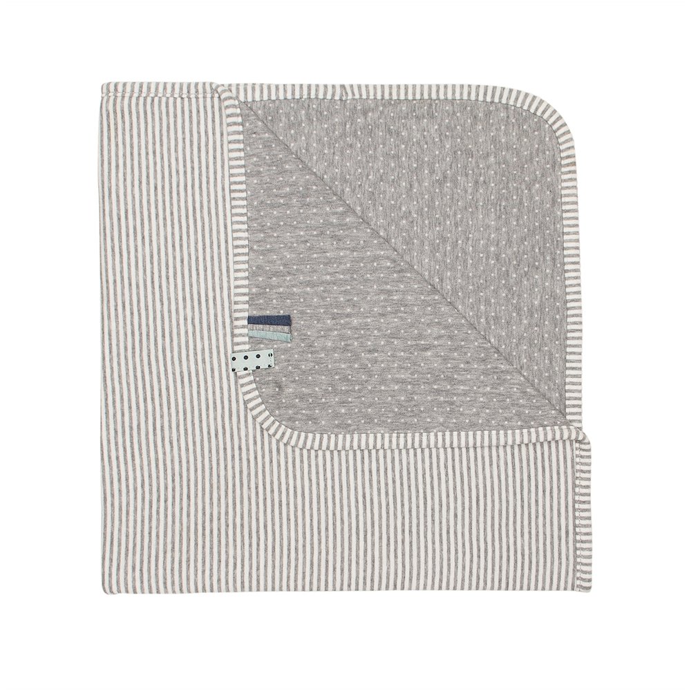 OrganicEra Bio-Babydecke, Grau