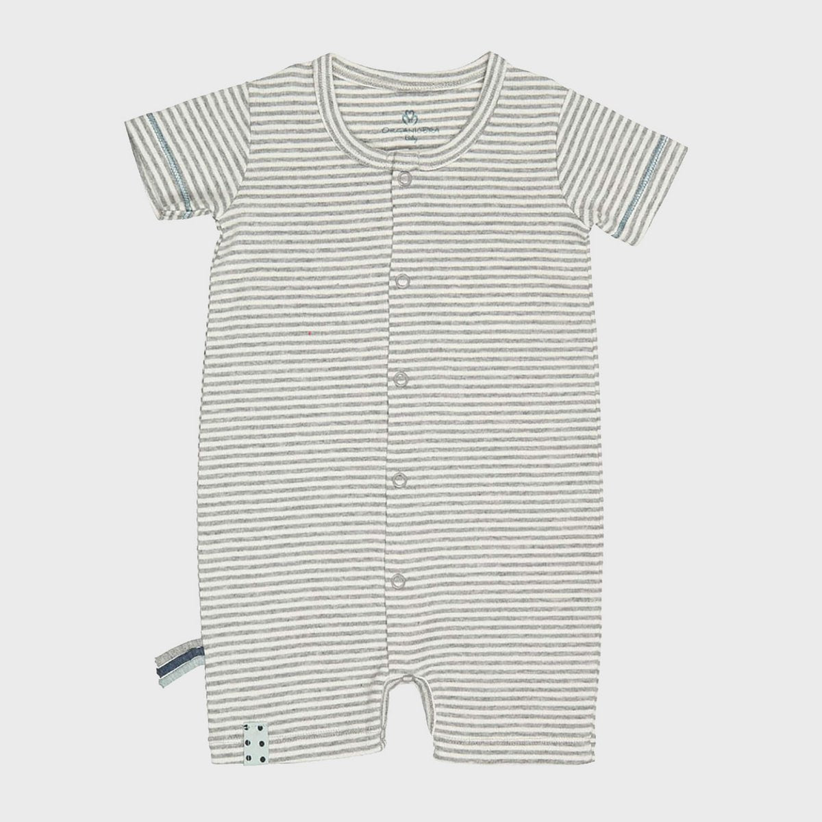 OrganicEra Bio-Baby-Strampler, Grau