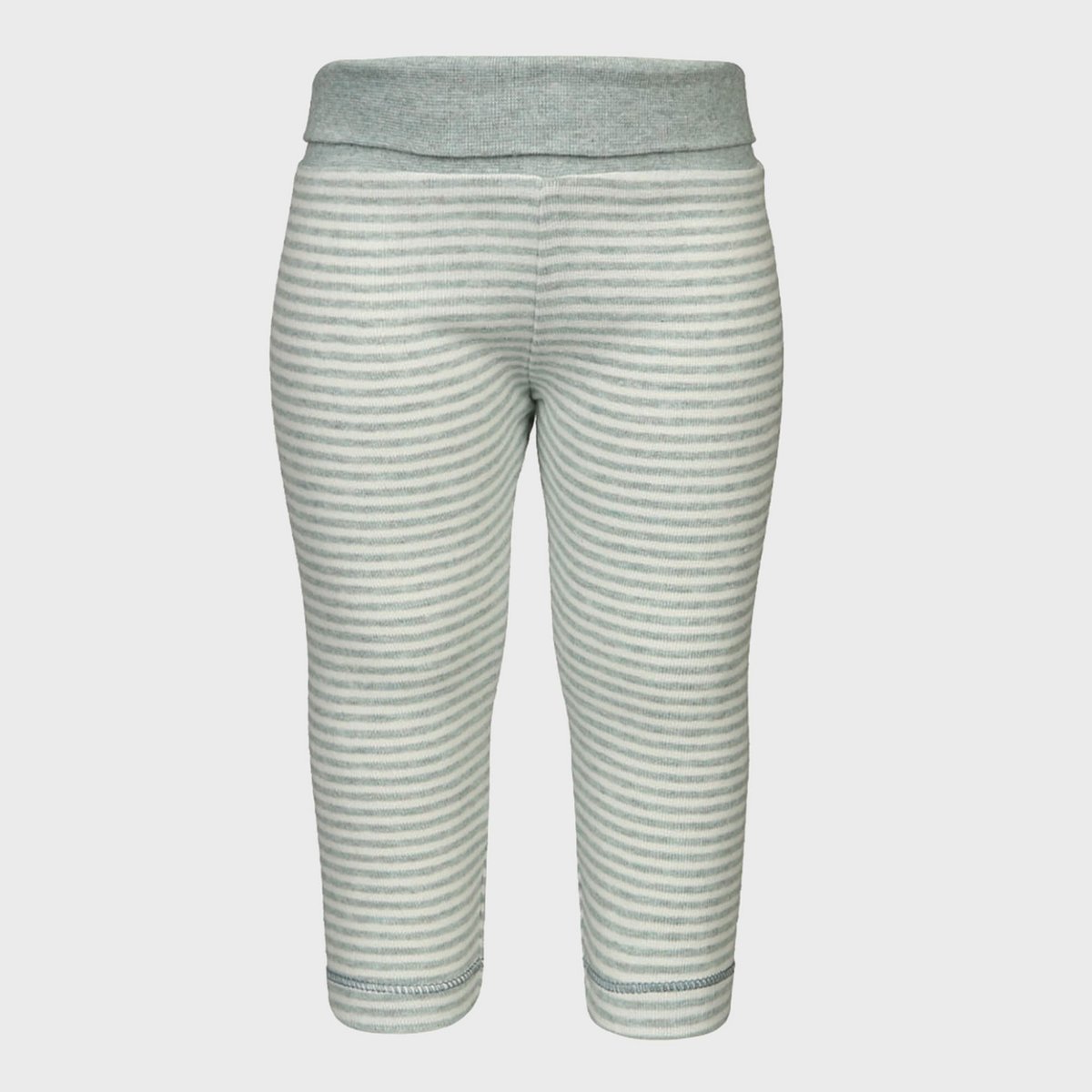 OrganicEra Bio-Baby-Leggings, Aqua gestreift