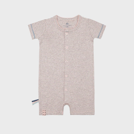 OrganicEra Bio-Baby-Strampler, Rose