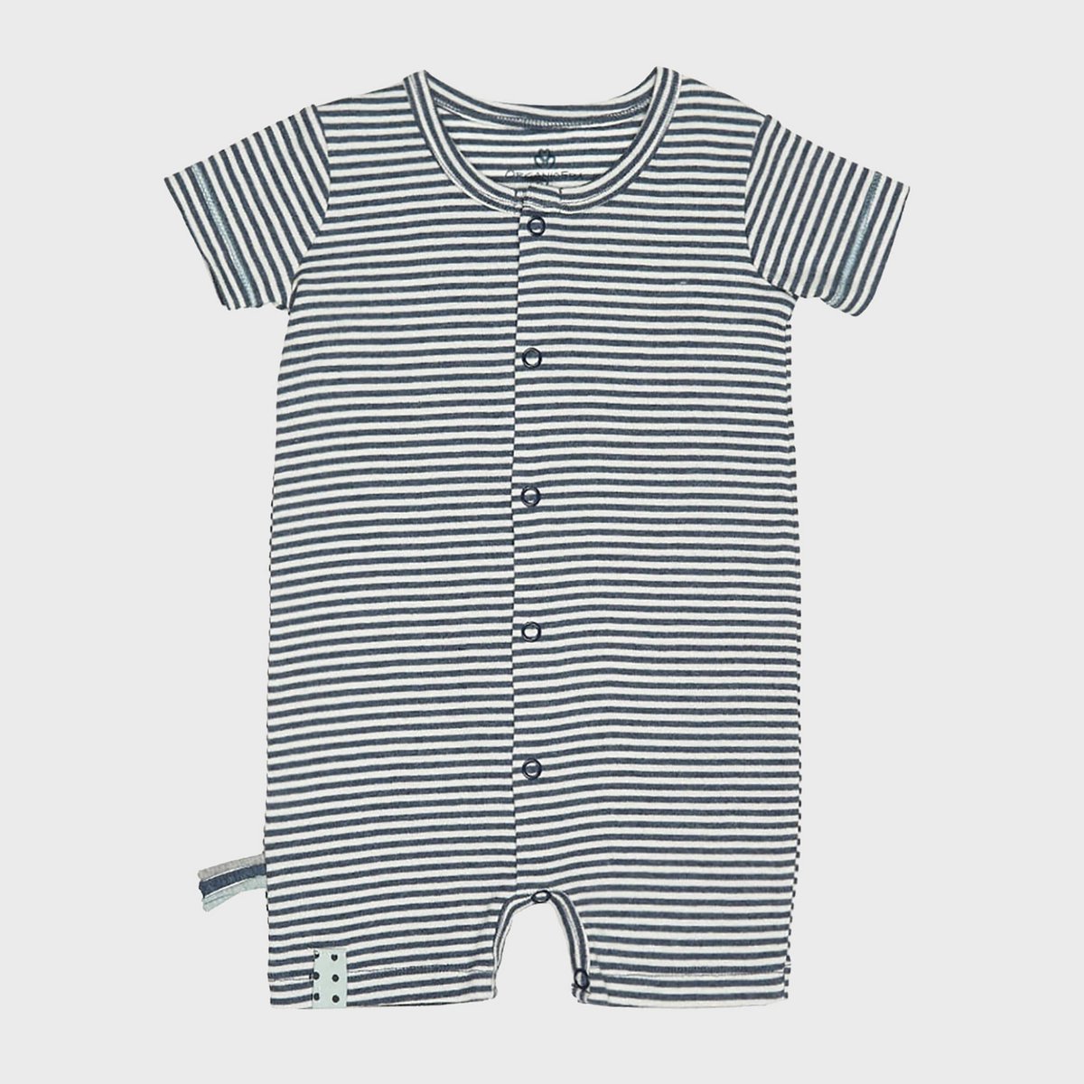 OrganicEra Bio-Baby-Strampler, Indigo