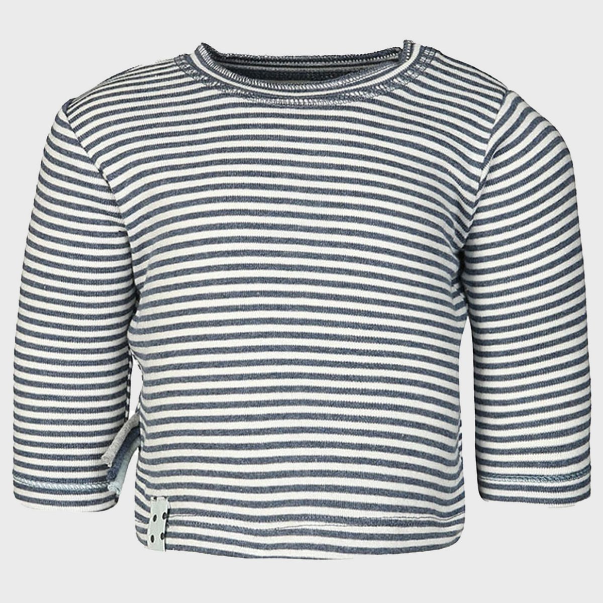 OrganicEra Organic Baby L/S T-Shirt, Indigo gestreift
