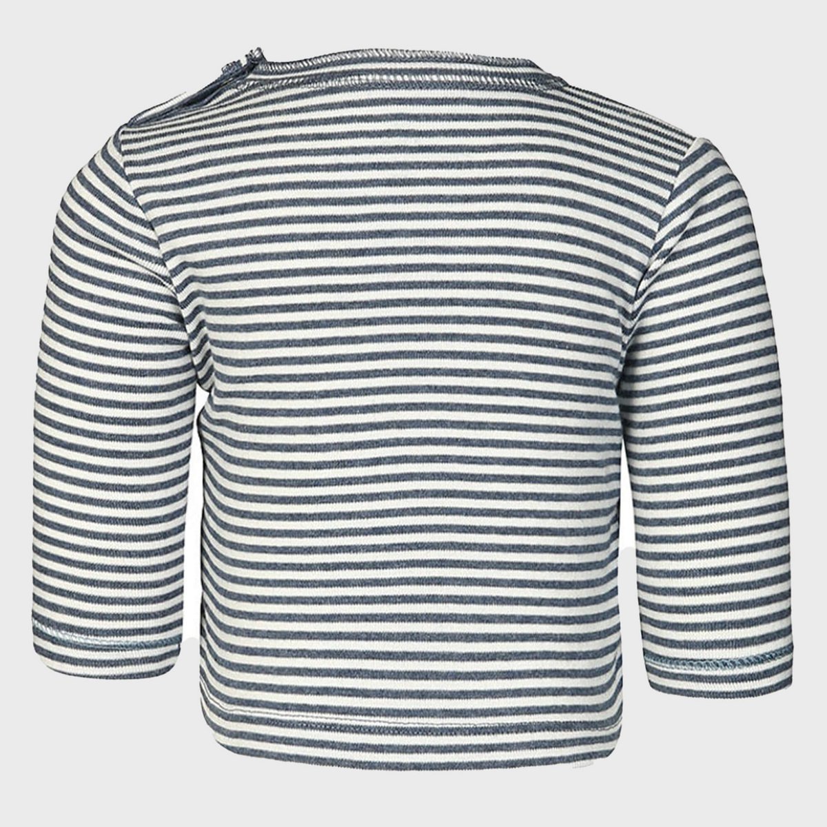 OrganicEra Organic Baby L/S T-Shirt, Indigo gestreift