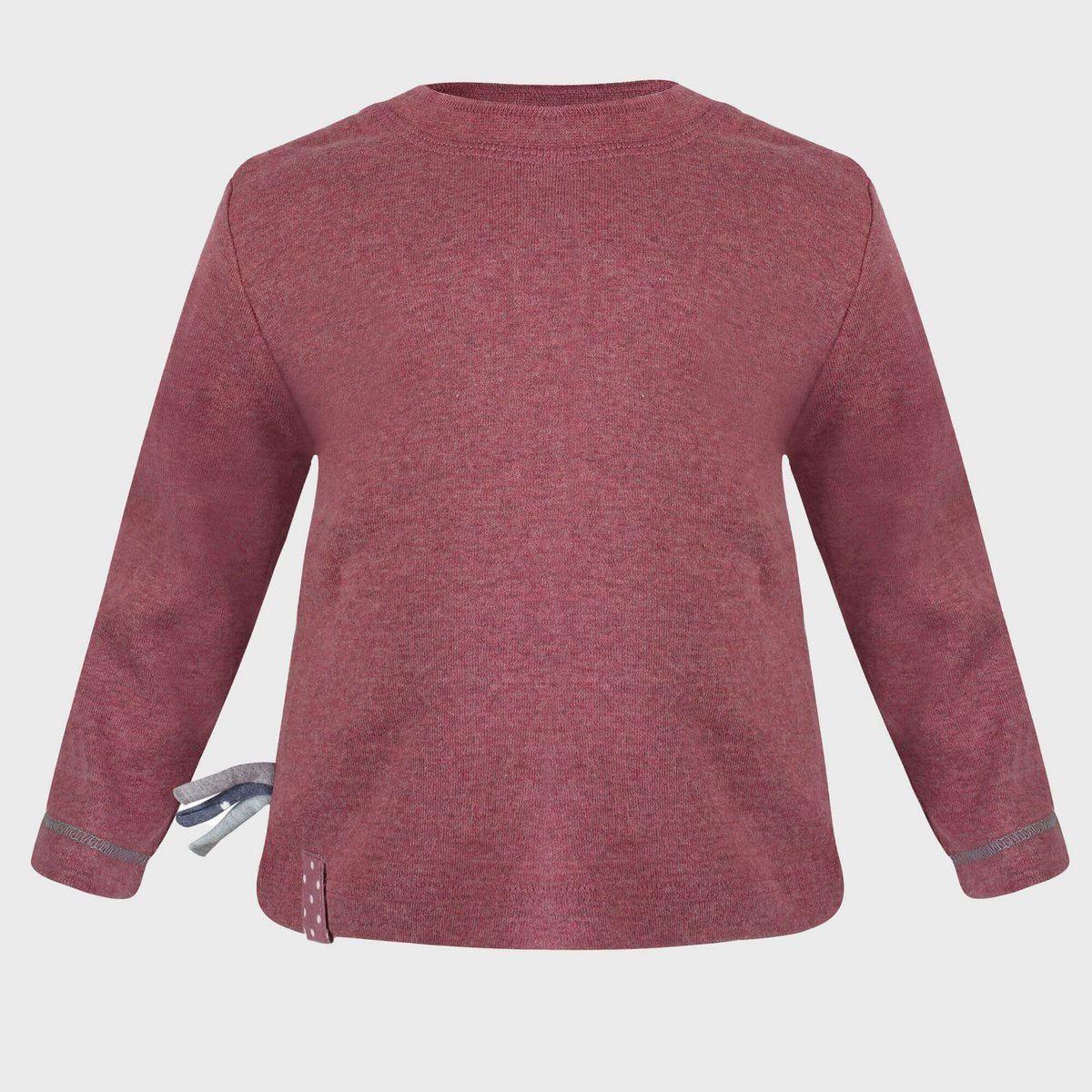 OrganicEra Organic Baby L/S T-Shirt, Bordeaux