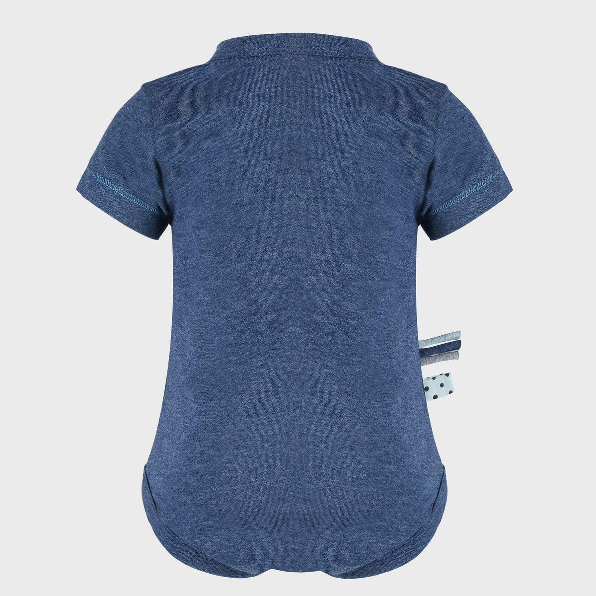 Wickelbody kurzarm BIO Baumwolle S/S Kimono-Body, Indigo