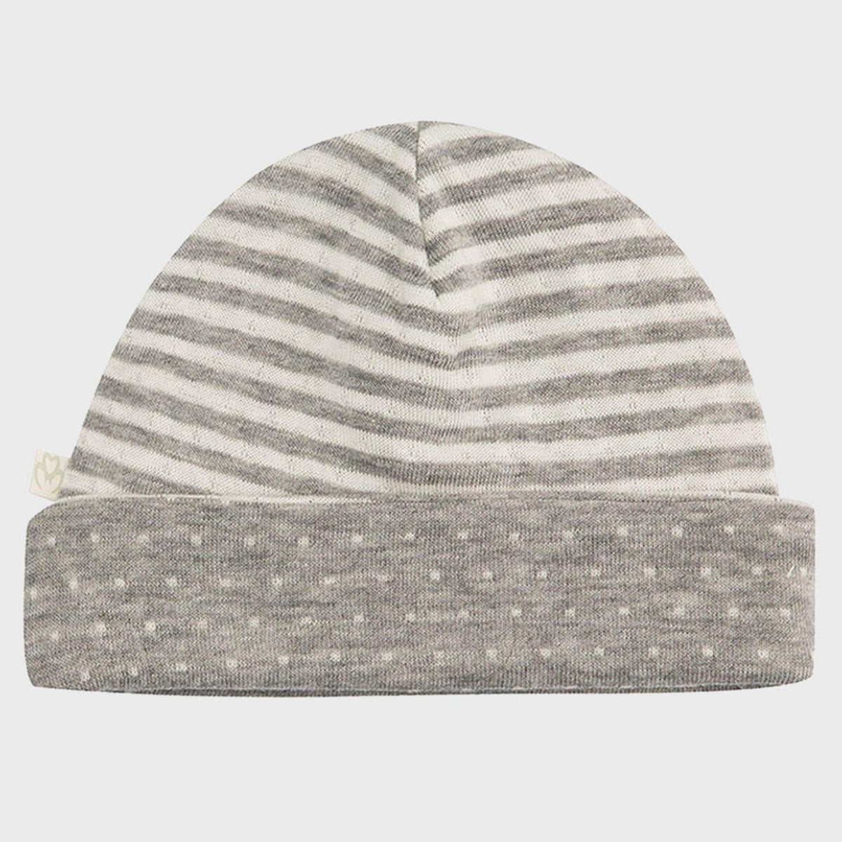 OrganicEra Bio-Babymütze, Grau