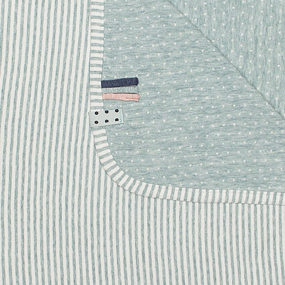 OrganicEra Bio-Babydecke, Aqua