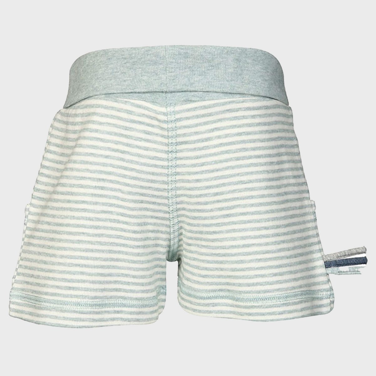 OrganicEra Bio-Baby-Shorts, Aqua gestreift