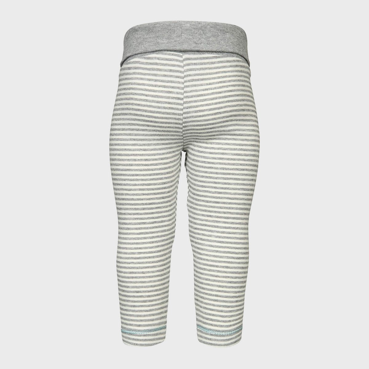 OrganicEra Bio-Baby-Leggings, grau gestreift